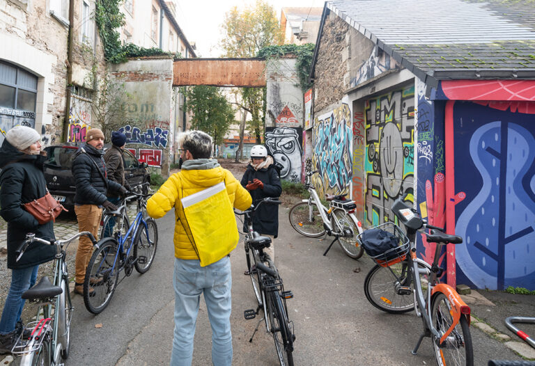 Promenade à vélo dans Nantes