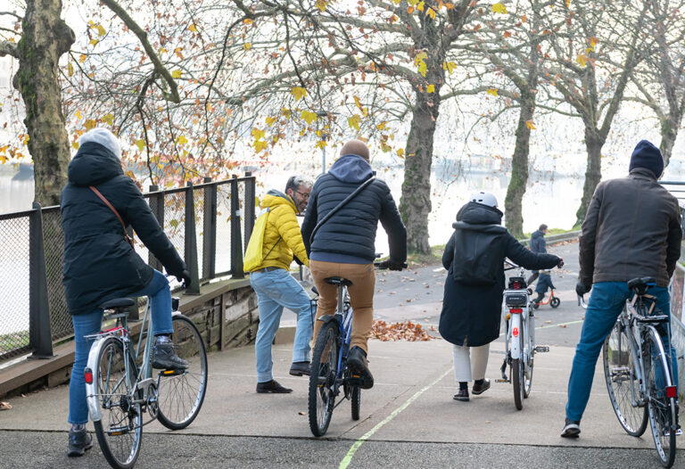 Promenade à vélo dans Nantes