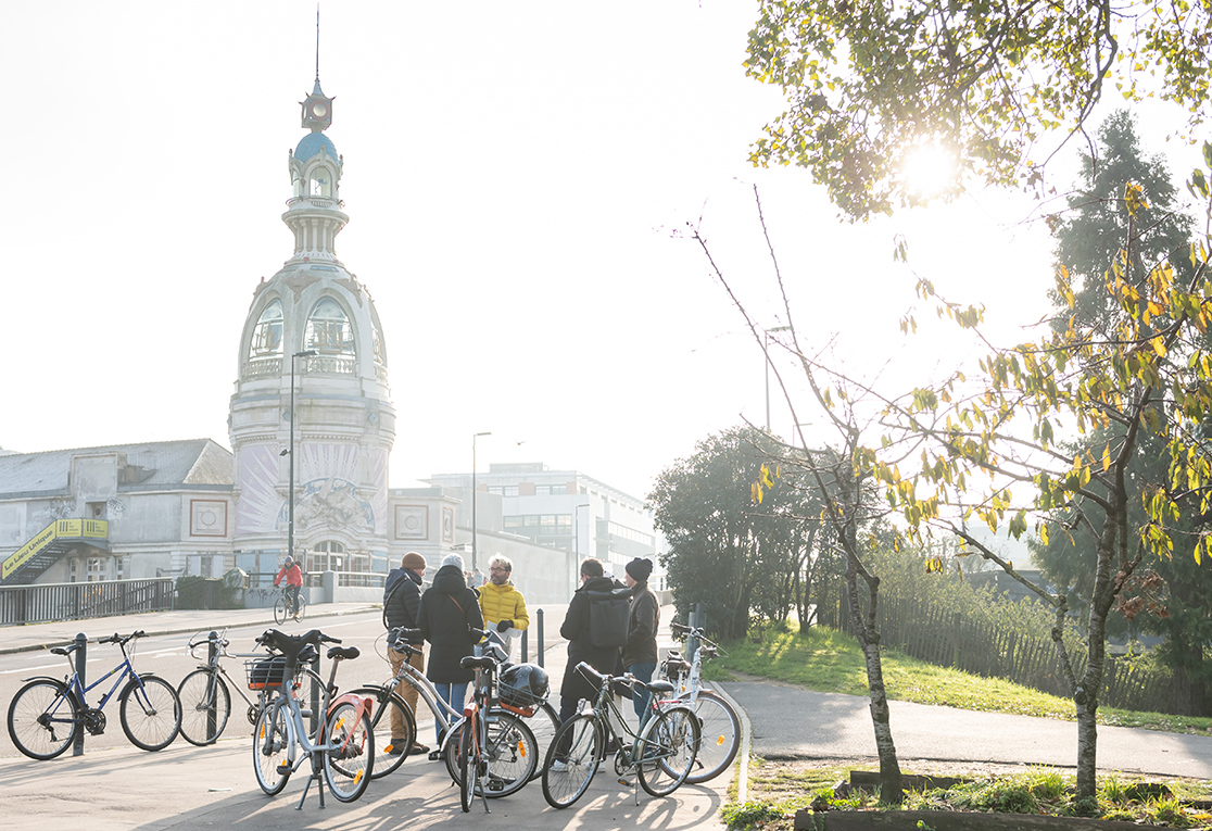 Promenade à vélo dans Nantes